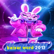 baixar word 2013